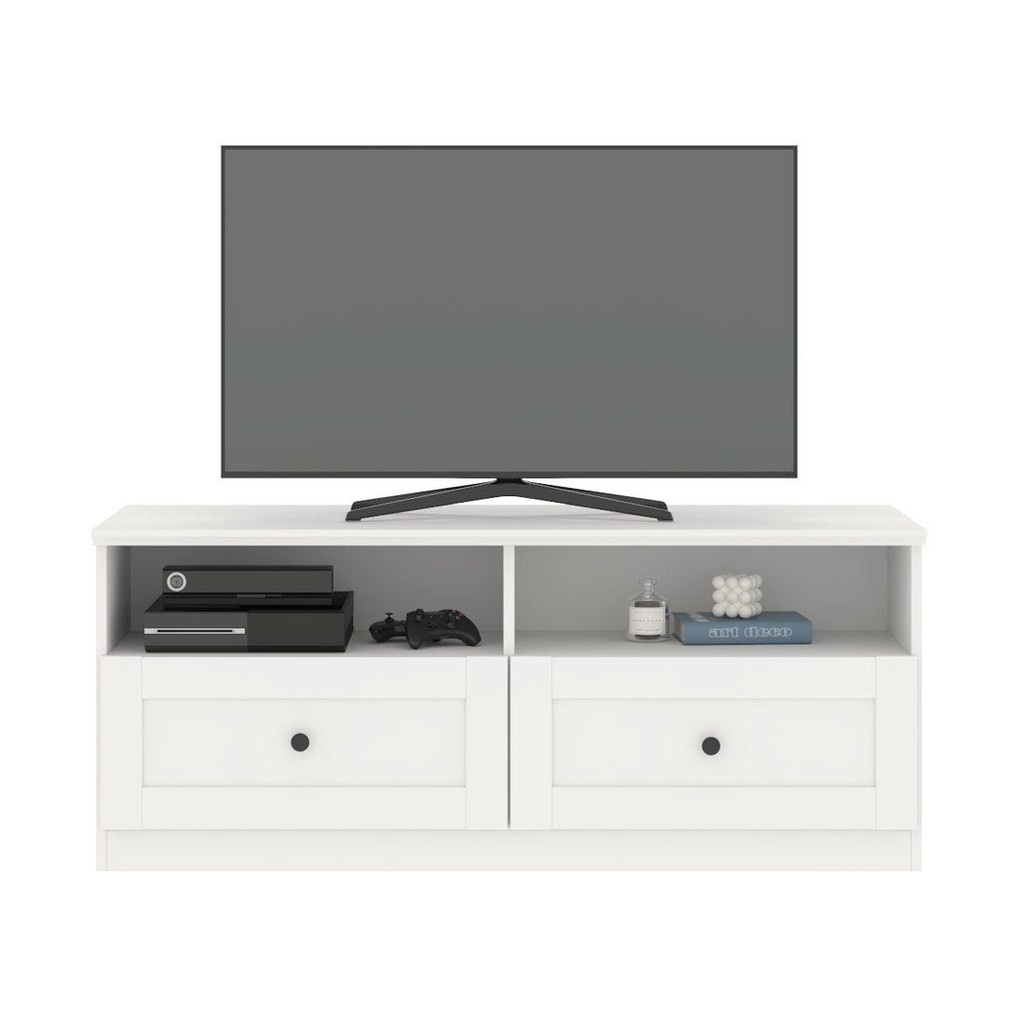 Koncept Furniture ไซด์บอร์ด รุ่น Moneta สีขาว (120x45x50 ซม.) แบรนด์ KONCEPT FURNITURE