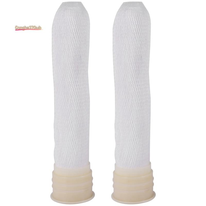 2 ชิ้น UF เมมเบรน 0.01 ไมครอน Ultrafiltration Hollow Fiber Membrane สําหรับระบบเครื่องฟอกอากาศเครื่องกรองน้ํา Reverse Osmosis