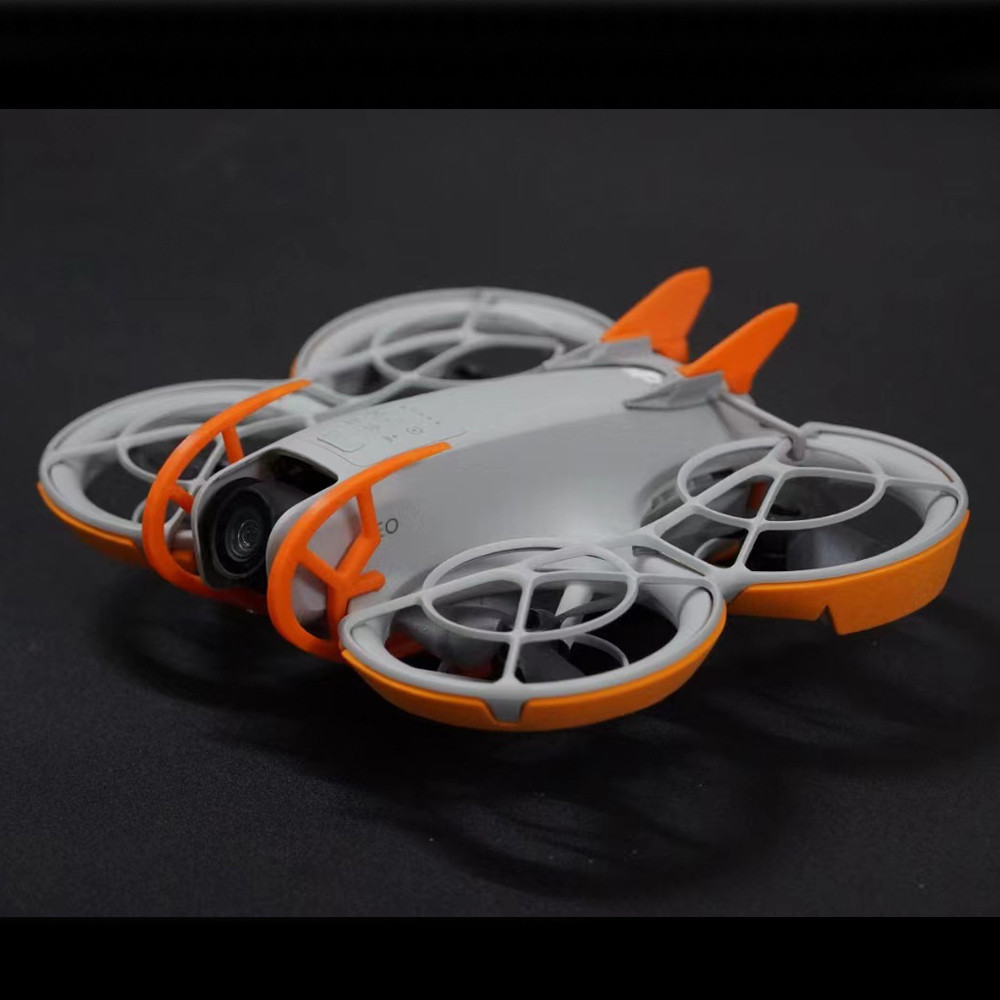 4 ชิ้น/เซ็ตสําหรับ DJI Neo Anti-collision Guard Protector + แผ่นเท้า,Protector ฟิล์มโฟม,Gimbal Guard Crash Cover,Mini Flight Tail Crash สติกเกอร์ Aerodynamic ชุดป้องกัน