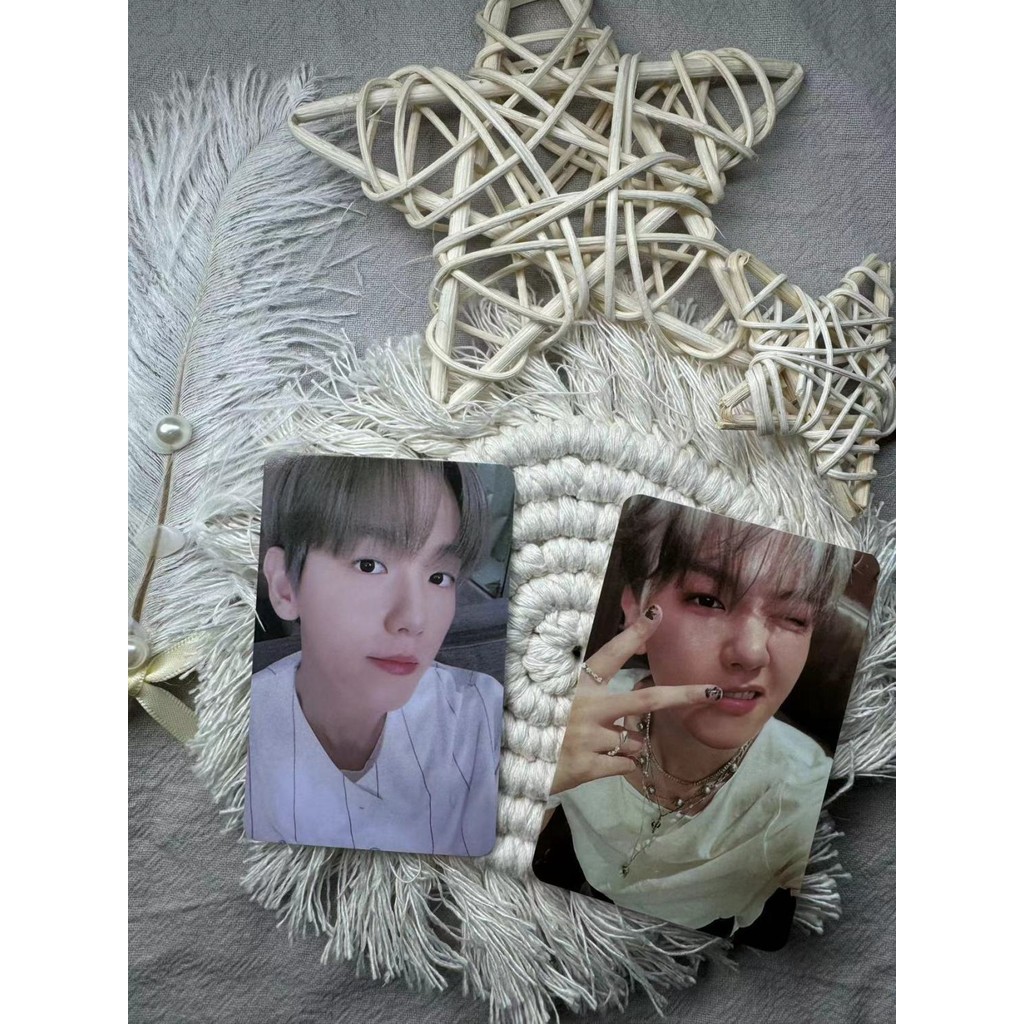【Official Photocard】EXO  BAEKHYUN  YZYins3.0 Chinese card back Brand new and flawless