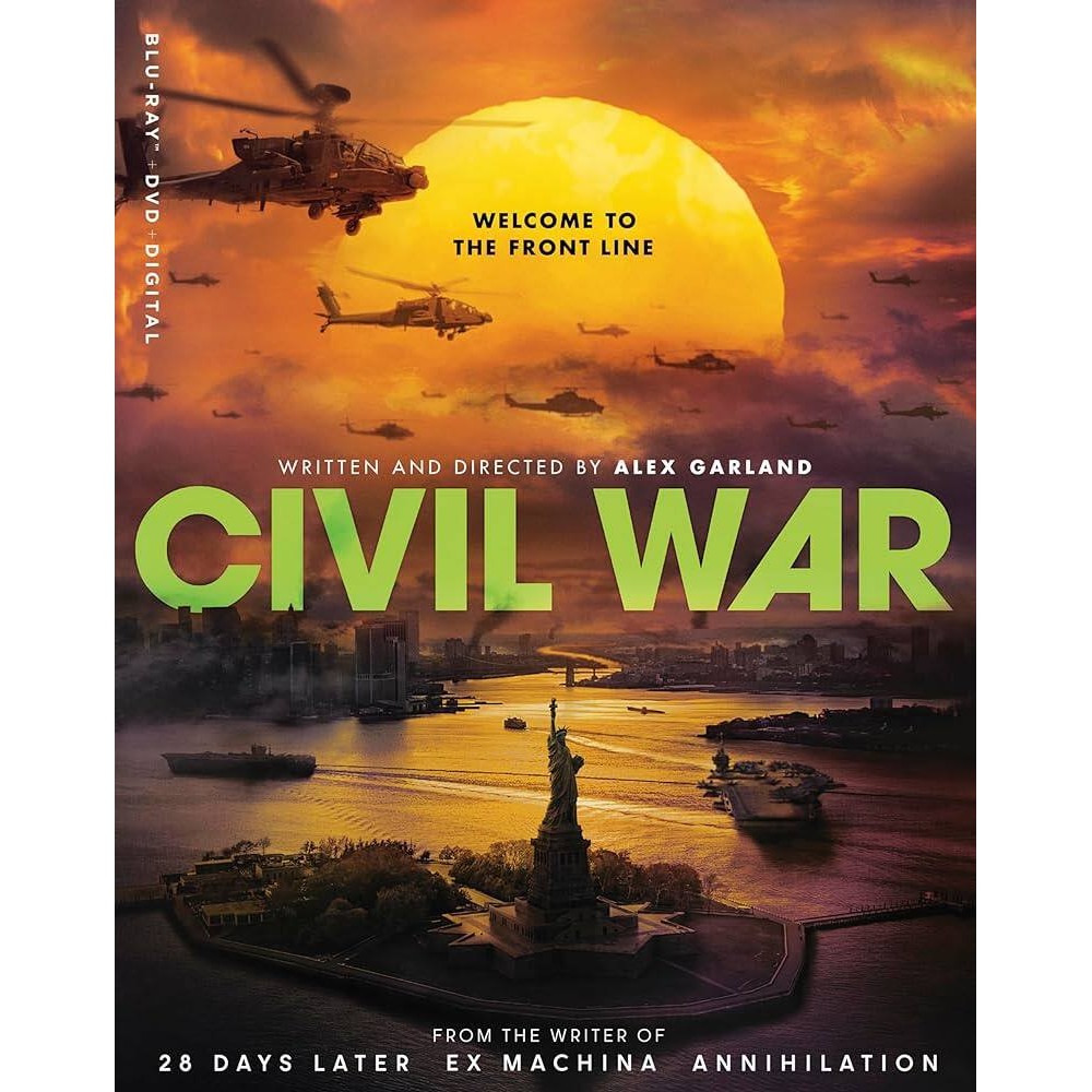 Civil War วิบัติสมรภูมิเมืองเดือด (2024) DVD หนังใหม่ มาสเตอร์ พากย์ไทย