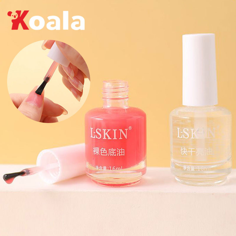KOALA 5ml/15ml ชุดบำรุงเล็บ พักหน้าเล็บจากการทำสีเจลชุดเซต น้ำยาบำรุงเล็บ ทาให้หนังนิ่ม เคลือบใสน้ำยาหนังนิ่ม วิตามินบำร