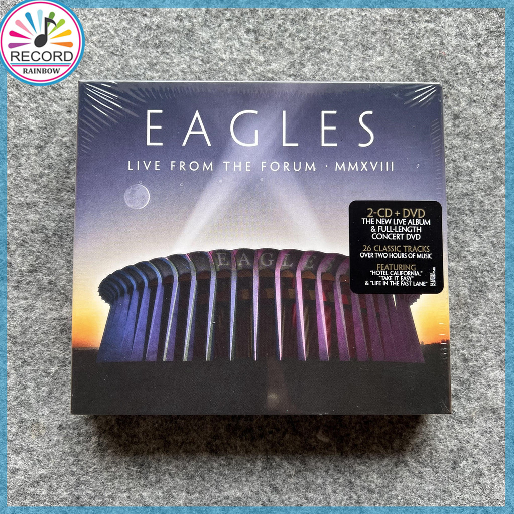 Eagles Live From The Forum MVIII 2CD+DVD Original Album Brand New [Sealed]