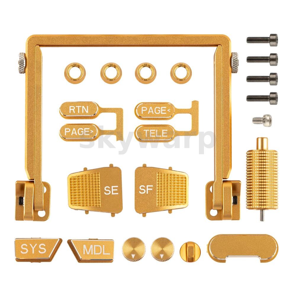 Radiomaster Boxer Remote Control ชิ้นส่วนอัพเกรดโลหะ CNC