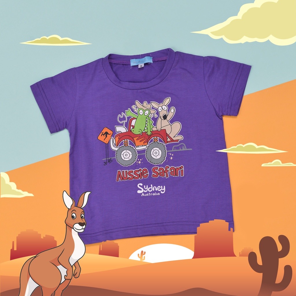 เสื้อยืดเด็กชาย Bobobear Australia Series 5