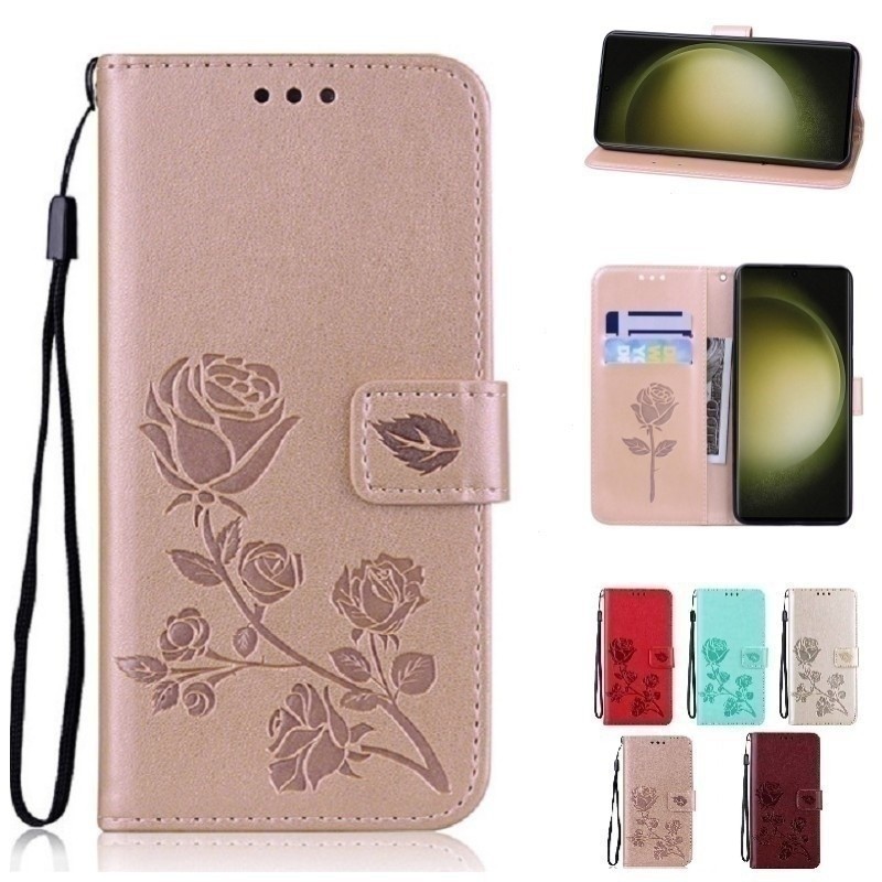 กระเป๋าสตางค์หนังPUปลอกOPPO Reno 12 12Pro 12F 11 11Pro 11F A98 A57 A93 A74 A91 A92S A16K A59 A1K F9 