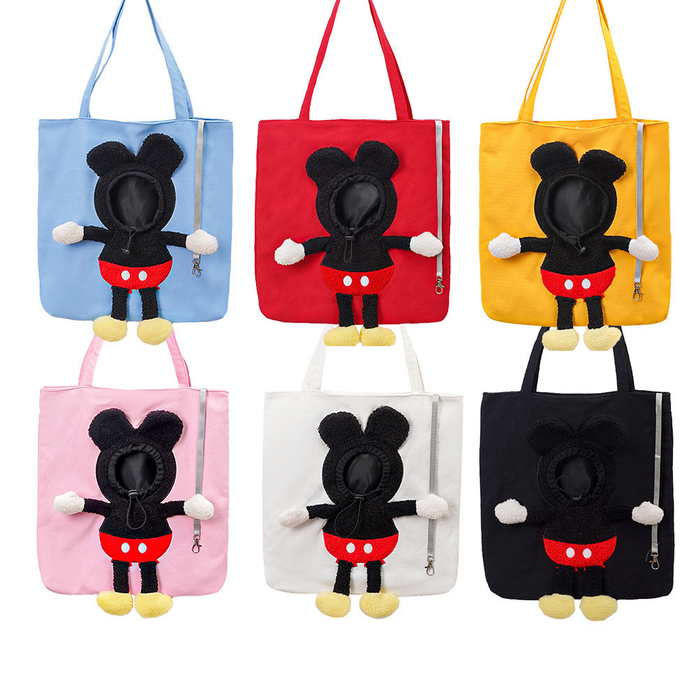 กระเป๋าออกนอกบ้านสำหรับสัตว์เลี้ยงกระเป๋าสุนัขกระเป๋าแมวกระเป๋าสะพายข้างกระเป๋าสะพายไหล่สำหรับสุนัขขนาดเล็ก