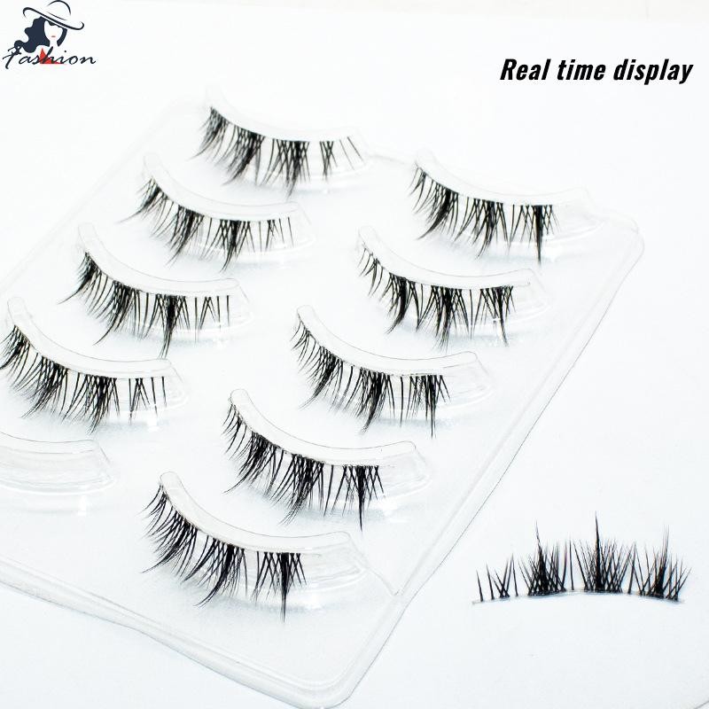 Wispy ขนตาปลอมใช้งานง่ายอะนิเมะ Lashes Soft Fluffy Lashes