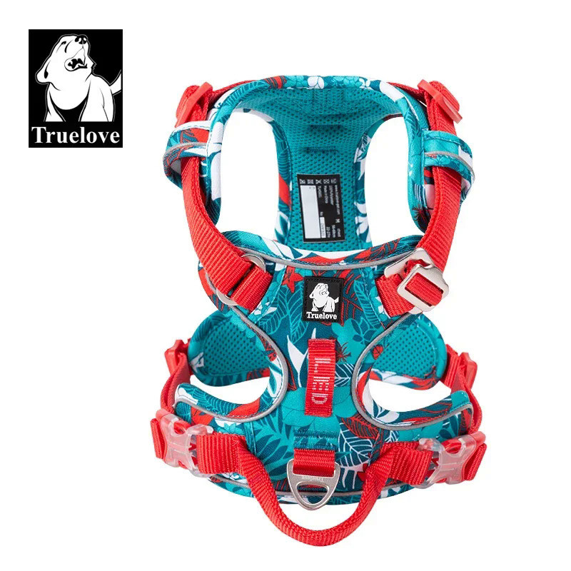 Truelove Pet Explosion-proof Dog Harness Camouflage Reflective Nylon Special Edition and Upgrade Ver