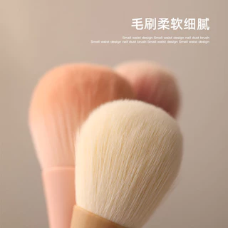 เครื่องมือทําเล็บ แปรงปัดฝุ่นเล็บ แปรงแต่งเล็บ เครื่องมือ ทําความสะอาดมัลติฟังก์ชั่น แปรงด้ามยาวนุ่ม เอวเล็ก คูดัน