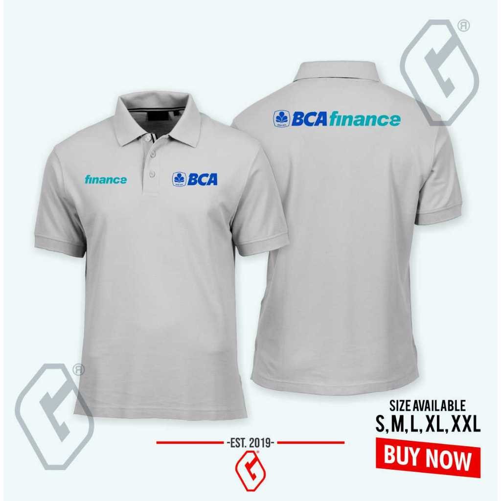ใหม่ล่าสุด เสื้อโปโลการเงิน bca / เสื้อคอปกธนาคารการเงิน bca เสื้อ UNIFORM