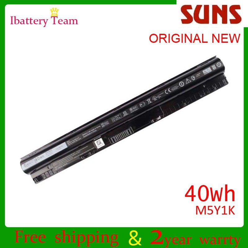 ✿แบตเตอรี่ M5Y1K สำหรับ DELL Inspiron 3451 3458 3551 3558 5551 5555 5558 K185W WKRJ2 GXVJ3 HD4J0 B