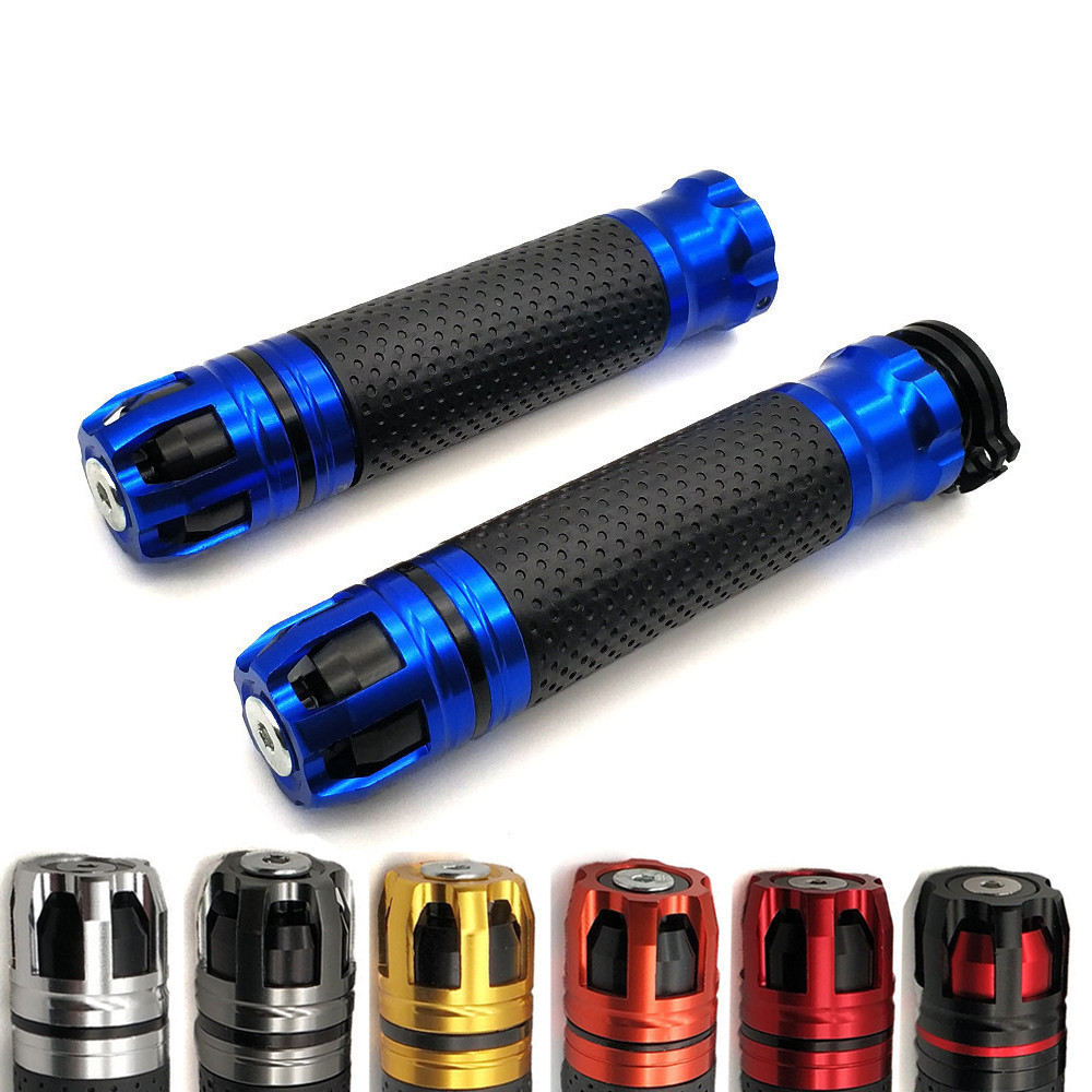 Universal 22 24MM CNC รถจักรยานยนต์ handle Bar Grips ปลายแฮนด์สําหรับ Yamaha WR 450 250 FF 450 SEROW