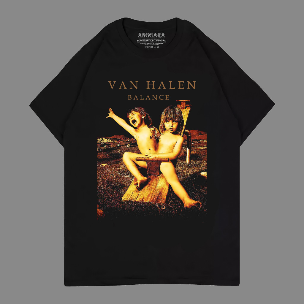 เสื้อยืดทรงตัว VAN HALEN / เสื้อยืด Van Halen / เสื้อยืด distro สําหรับผู้ชายและผู้หญิง