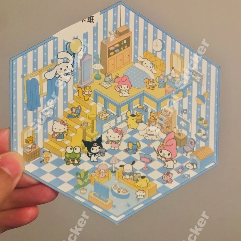 Sugarsticker Sanrio Character Series 4 รูปแบบสติกเกอร์สติกเกอร์กันน้ํากระดาษ วัสดุสมุดภาพชุด ราคา ถูกที่สุด ดีลบีเคเค แกลเลอรีภาพที่ 8