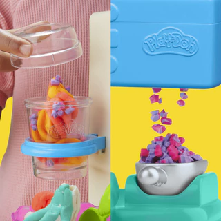 PLAY-DOH RAINBOW SWIRL ICE CREAM PLAYSET