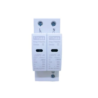 SPD AC ป้องกันฟ้าผ่า 2P 220v surge protective device