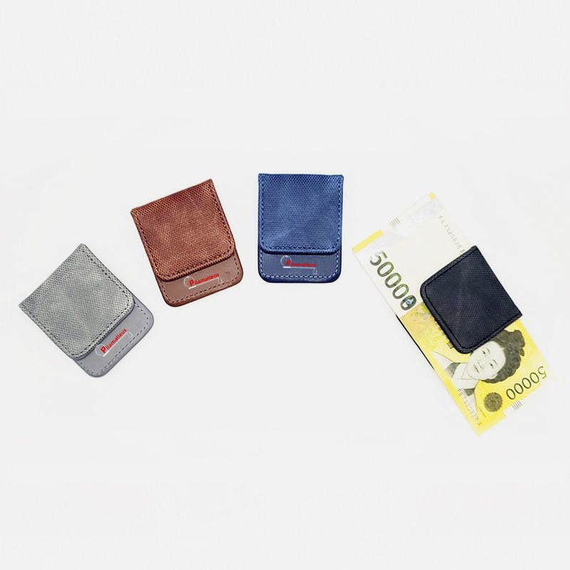 wallet true money wallet 2023 รุ่นเกาหลีใหม่สองด้านแม่เหล็กกระเป๋าสตางค์กอล์ฟคลิปหนีบมินิน้ําหนักเบาแบบพกพาคลิปแม่เหล็กที่แข็งแกร่ง
