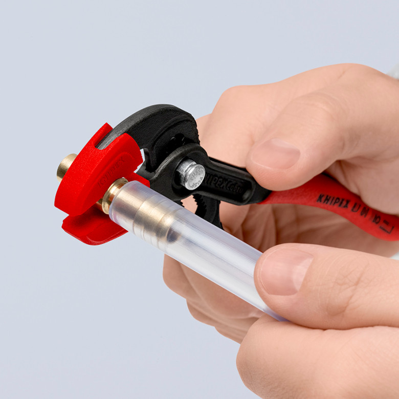 ยางกันรอย KNIPEX NO.87 09 180 V01 3 pairs of plastic jaws for all 87 XX 180 mm models Factory Gear B