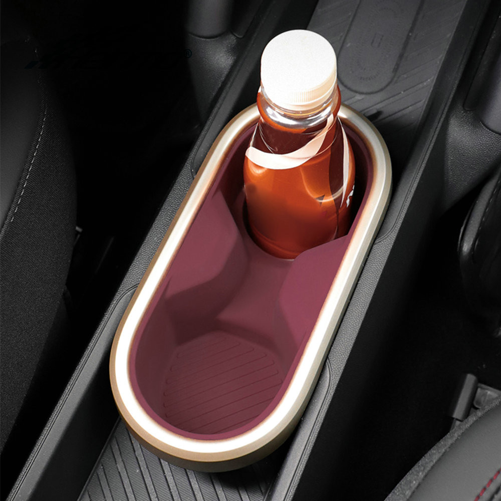 สําหรับ MINI Cooper J01 J05 รถ Coaster ถ้วยน้ําขวดผู้ถือ Anti-slip Pad ตกแต่ง Mat