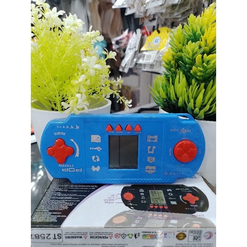 (PAP) เกม Tetris Gembot / ของเล่นเด็ก Gamebot Tetris Bricks Gameboy 9999 ใน 1 Gimbot