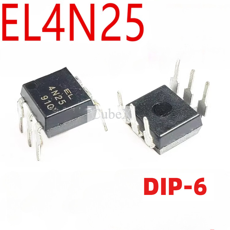 20/10/5PcsOriginal EL4N25 4N25 Photocoupler DIP-6 สัญญาณแยก Optocoupler