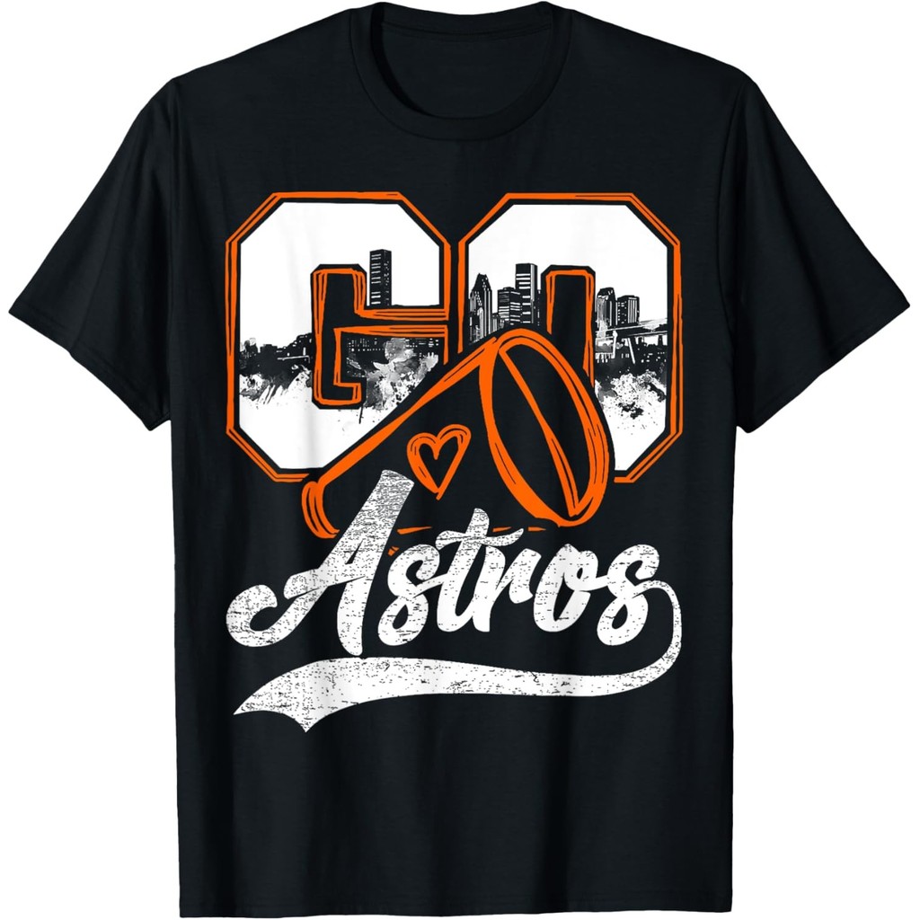 Go Cheer Astros Name Athletic Sports Men Boy T-Shirt