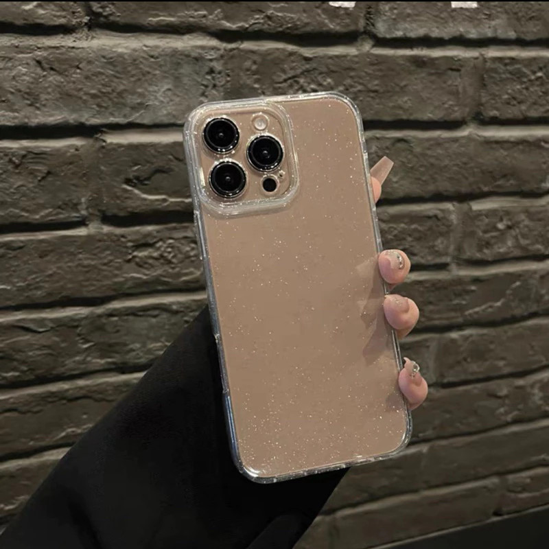 ✨wow✨ผงเพชรแผ่นโปร่งใส เทรนด์แฟชั่น เงางาม for11 12 13 15 14 16 PRO MAX XR XSMAX เคสเกาหลี 6/7/8PLUS XS 14 15PLUS - รูปที่ 3