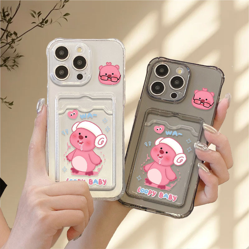 วัสดุซิลิโคนกรณีดู Loopy สําหรับ Realme หมายเหตุ 60 60x 50 Narzo 10 N61 N63 N53 50A 50i Prime GT Neo