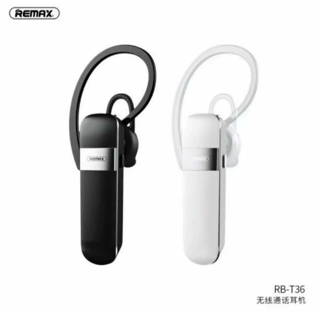 （จัดส่งฟรี）หูฟังไร้สายบลูทูธ RB T36 100% ของแท้ REMAX RB-T36 พร้อมไมโครโฟน