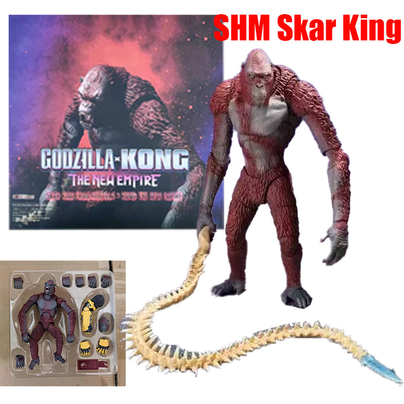 Godzilla ของเล่น SHM Skar King 2024 Godzilla Minus One 2023 Action Figure SH Monsterarts Godzilla ขอ