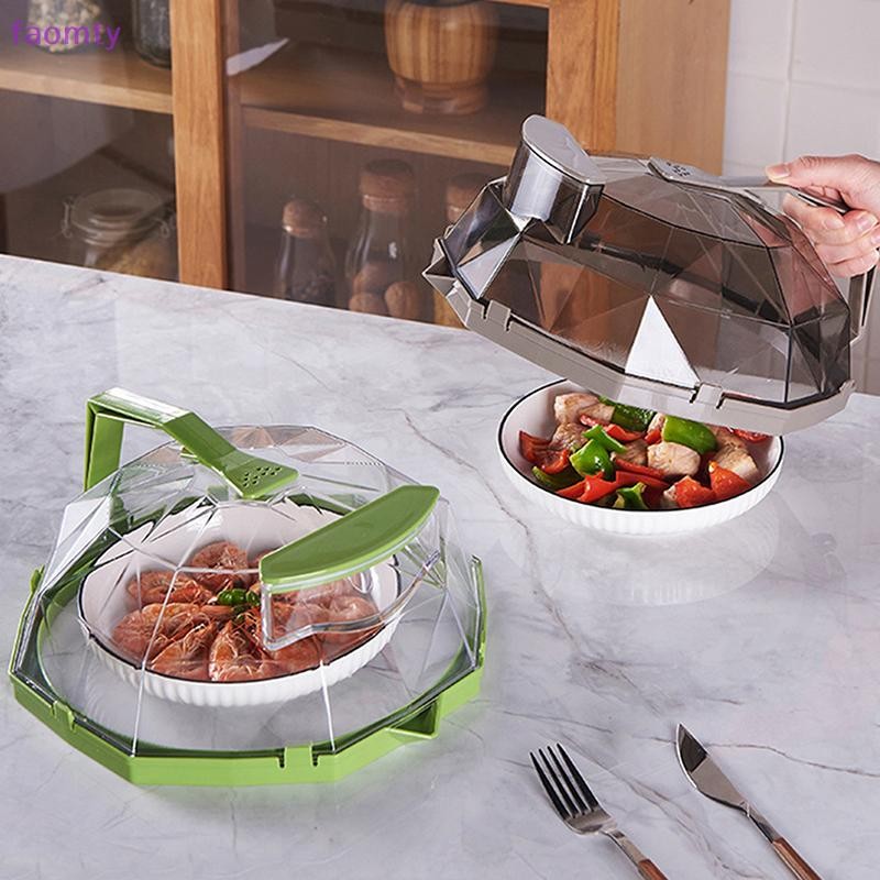 Faomty ฝาครอบไมโครเวฟสําหรับอาหารไมโครเวฟใส Splatter ฝาครอบน้ํา Steamer และจับ 10 นิ้วแผ่นครอบคลุม Gadgets ครัว TH