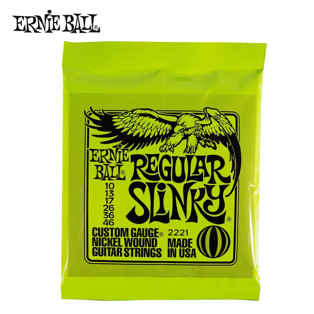 Ernie Ball Regular Slinky สายกีตาร์ไฟฟ้า (10) Ernieball Erniball
