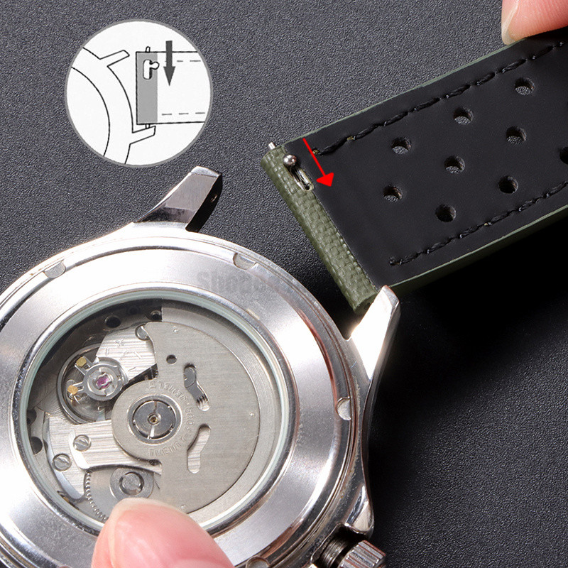 20pcs Quick Release Pins เส้นผ่านศูนย์กลาง 1.5 มม.1.8 มม.นาฬิกา Link Pins สายฤดูใบไม้ผลิบาร์ 12/13/14/15/16/17/18/19/20/21/22/24 มม. - รูปที่ 2