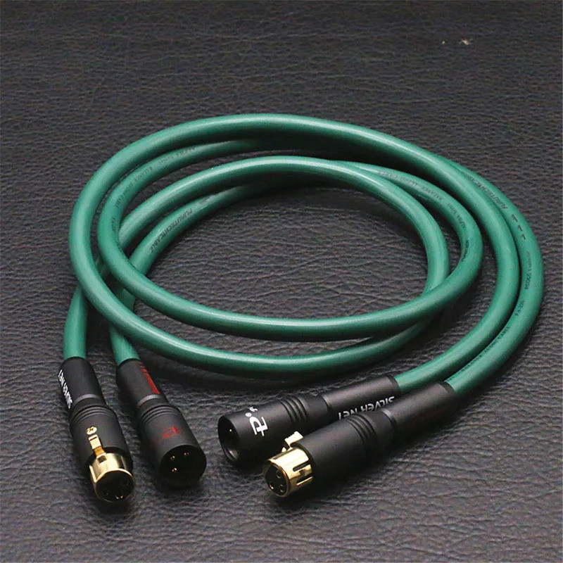 Original Furutech FA-220 PCOCC ไมโครโฟน 3 ขา XLR สายเสียงสมดุล audiophile เกรดเครื่องขยายเสียงสายคู่ Made in Japan