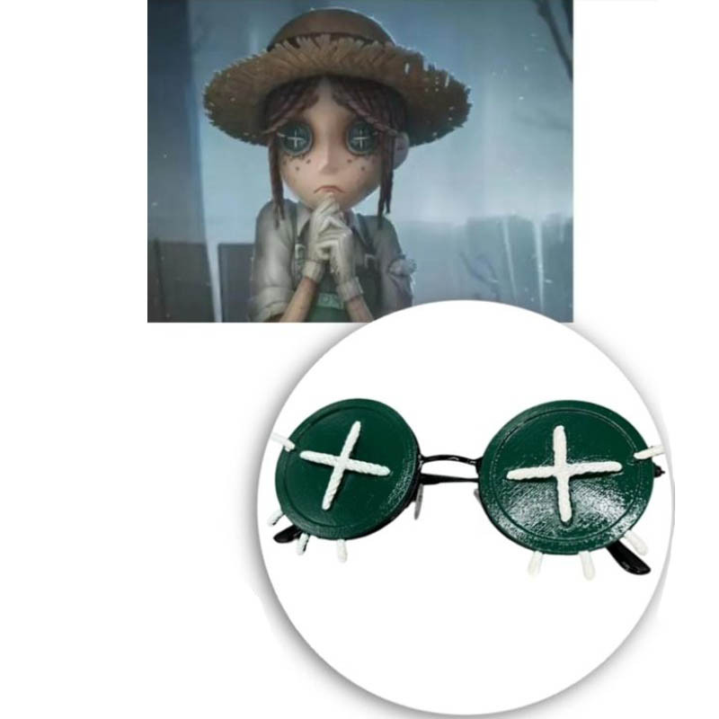 Gardener Emma Woods แว่นตา Identity V อุปกรณ์ประกอบฉากคอสเพลย์