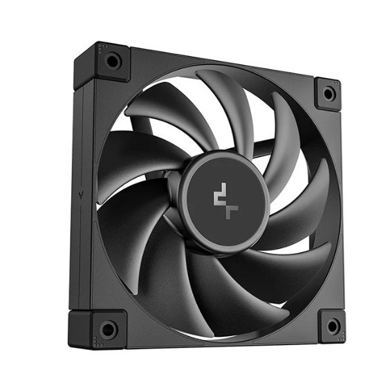 พัดลมปลอก Deepcool FD12 - พัดลม 12 ซม. แพ็คเดี่ยวขนาด 120 มม. - สีดํา