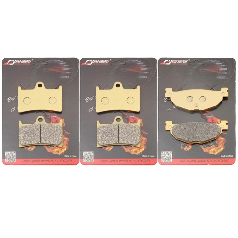 ผ้าเบรครถจักรยานยนต์สําหรับ YAMAHA XP500 XP 500 T-Max TMax 2008 2009 2010 2011