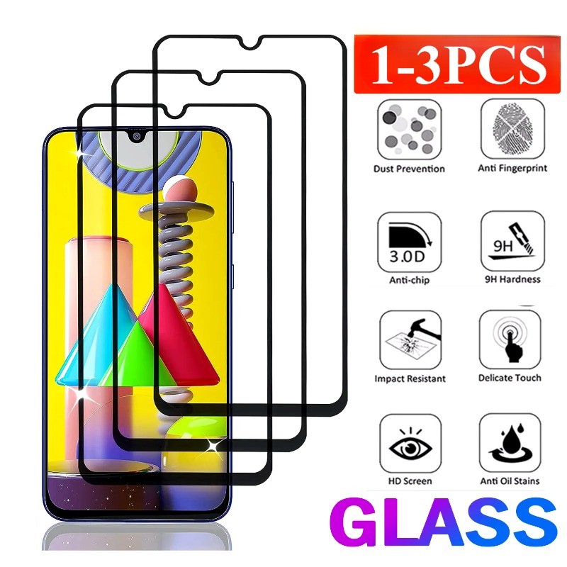 สําหรับ Oukitel WP52 WP50 WP39 WP38 WP36 Pro 1-3 ชิ้น HD สีดําขอบฟิล์มกระจกนิรภัยสําหรับ Oukitel WP3