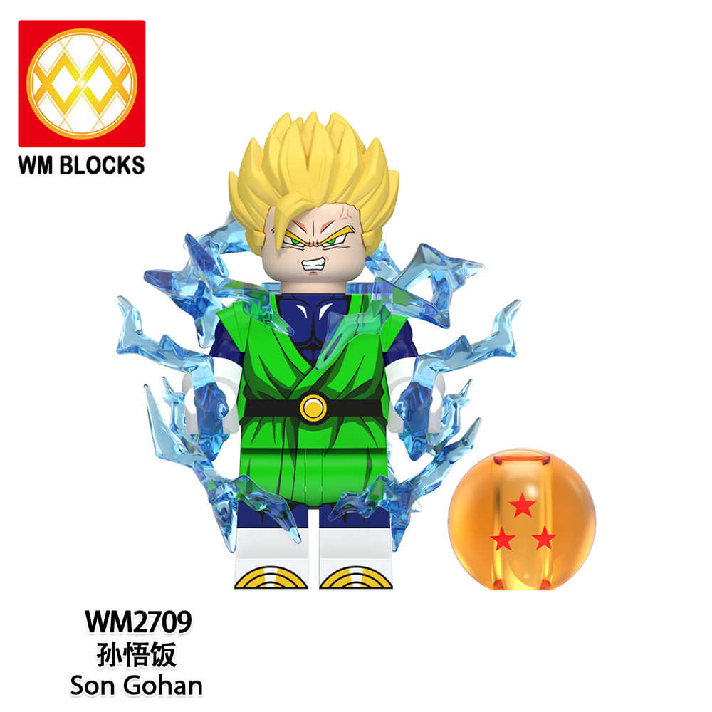 DB Cell Torankusu Majin Buu Building Son Goku Blocks Vegeta Figures ของเล่น