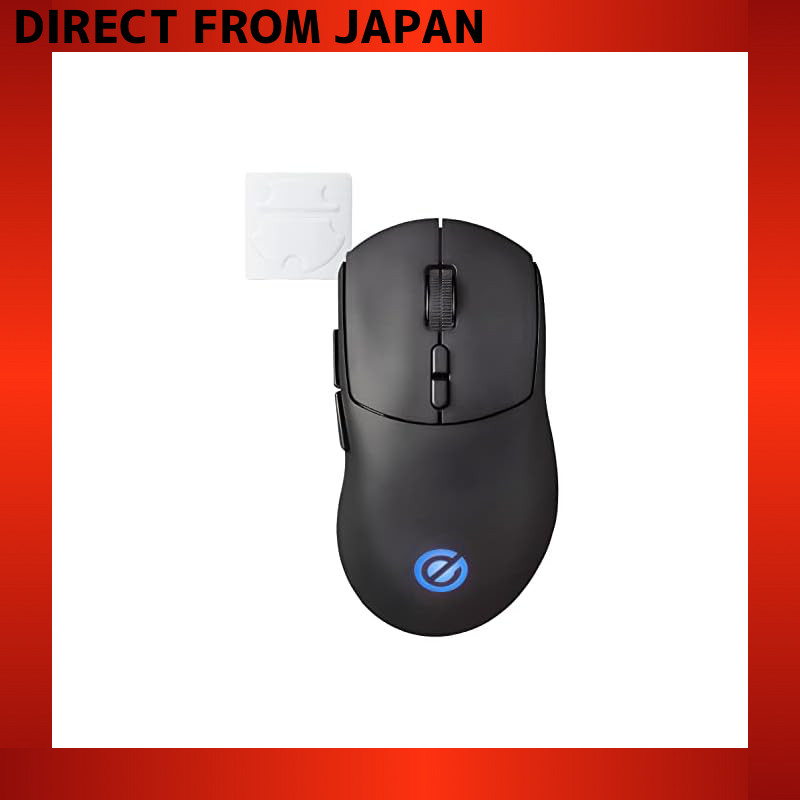 Elecom Gaming Mouse V-custom VM500 Wireless 2.4GHz / Wired Rechargeable 8-Button DPI12000 300IPS 35G