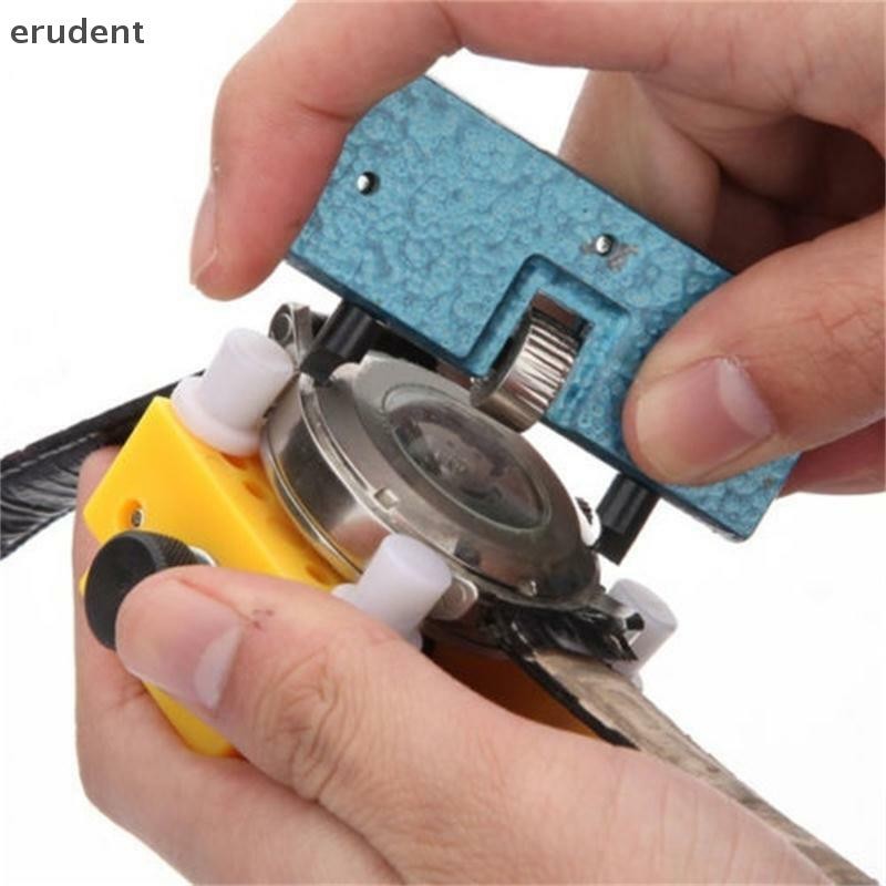 Erudent Adjustable Watchmaker Repair Tool Watch Back Case Cover Holder Remover Opener ใหม่