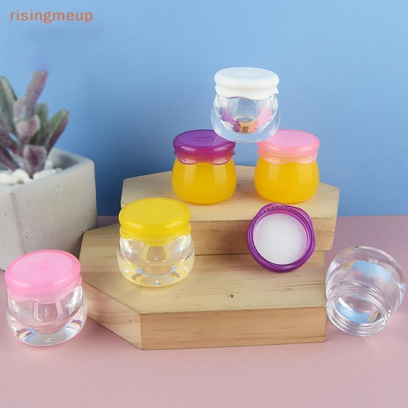 [risingmeup] 1 ชิ้นขวดเครื่องสําอางเครื่องสําอางเปล่าขนาดเล็กขวดรีฟิลอายแชโดว์พลาสติก Makeu ใหม่