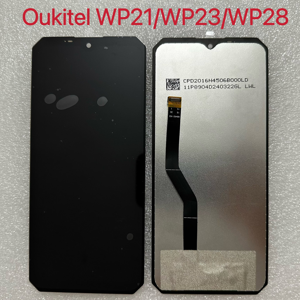 Oukitel Oukitel WP23 WP28 WP36 ชุดหน้าจอสัมผัสหน้าจอ LCD จอแสดงผล LCD