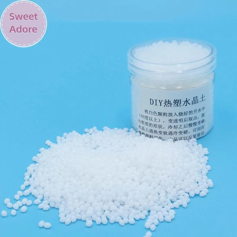 Sweetadore 50g/100g Polymorph เทอร์โมพลาสติกที่เป็นมิตร aka Polycaprolactone Polymorph เม็ด DIY เซรามิคเครื่องมือคุณภาพสูง TH