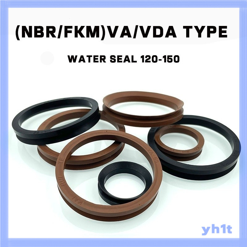 VA/VD A ประเภทซีลน้ําไนไตรล์ฟลูออรีนยางหมุน Lip Shape แหวนปิดผนึก 120/125/130/140/150A เพลาซีล NY7S