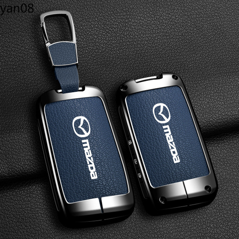 ฝาครอบกุญแจรถสําหรับ Mazda 3 Alexa CX-30 CX30 CX5 CX 5 CX-5 CX8 CX9 CX4 2019 2020 พวงกุญแจอุปกรณ์เสร