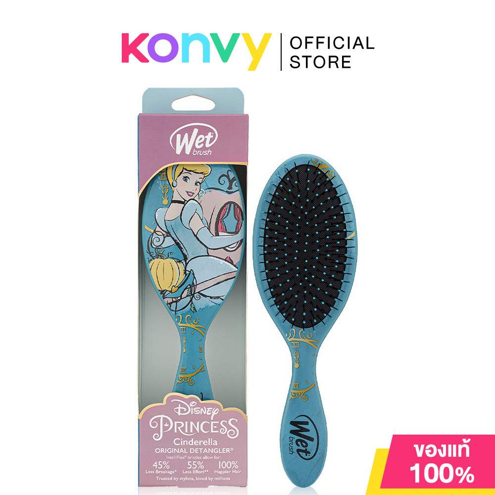 Wet Brush Disney Elegant Princess 1pc เว็ทบรัช หวีแปรงขนาดมาตรฐาน ลายเจ้าหญิงดิสนีย์.