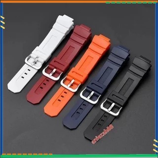 AW590 AW591 RUBBER WATCH STRAP FREE PEN AND REMOVER - สีขาว