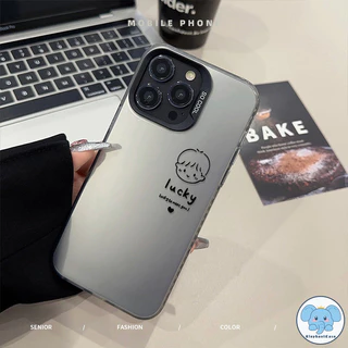คู่รักเด็กชายผู้หญิงรักหัวใจเข้ากันได้เคสไอโฟน11 16 7Plus 15 12 14 13 Pro Max XR X XS Max 16 7 14 8 Plus SE TPU อ่อนเคส